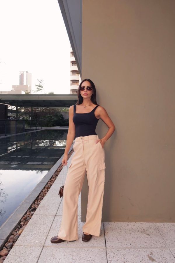Calça Yara Bege