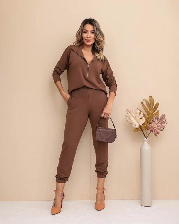 Conjunto Mayara Marrom