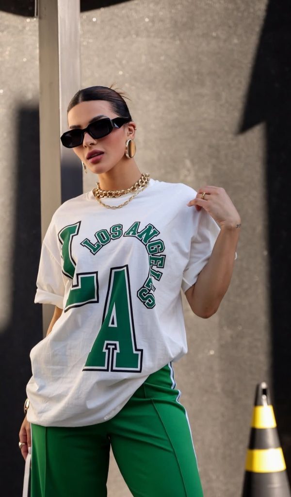 Camiseta Los Angeles Offwhite