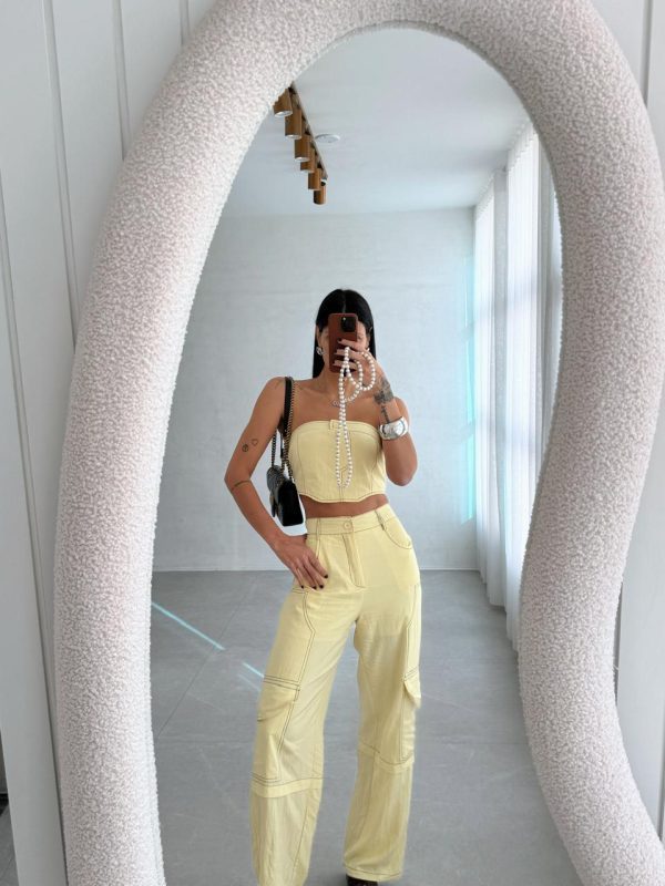 Conjunto Karina Amarelo