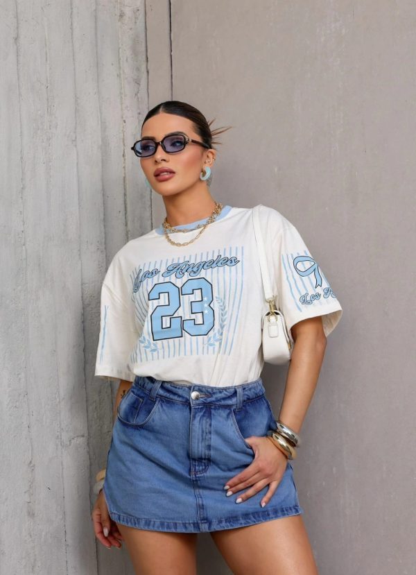 Camiseta Los Angeles Azul