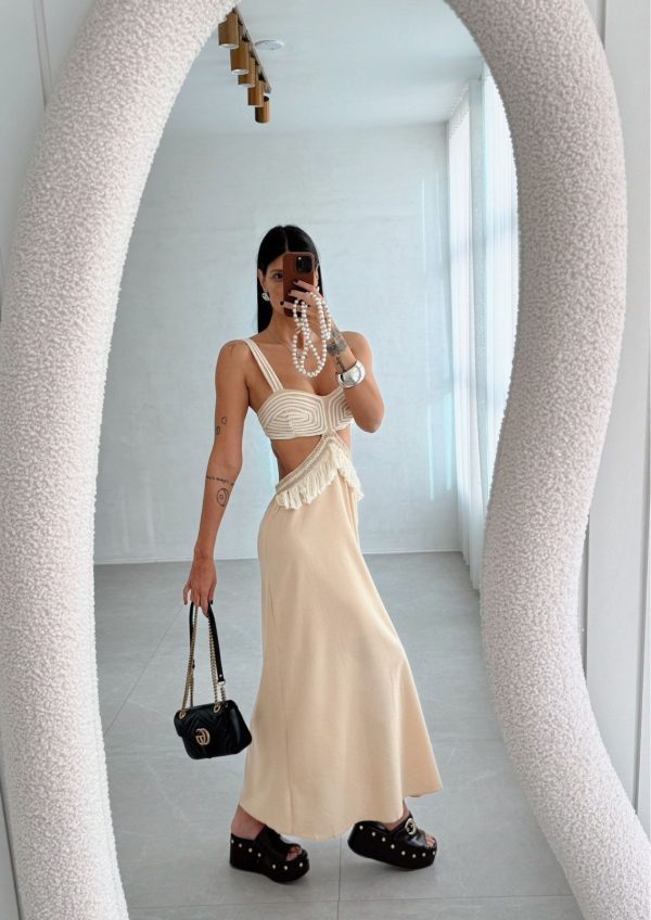 Vestido Trancoso Nude