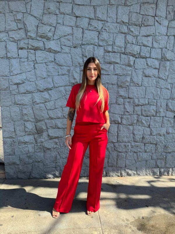 Conjunto Lídia Vermelho