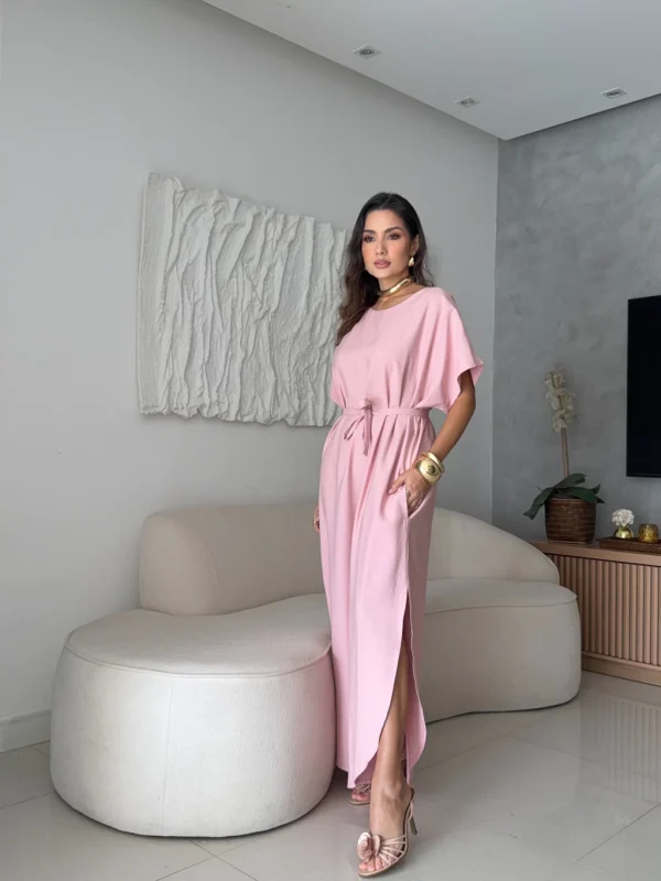 Vestido Suellen Rosa