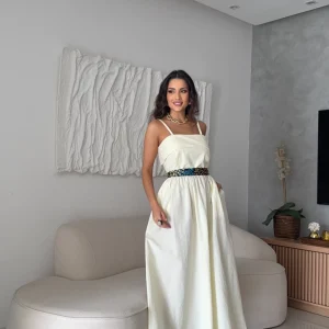Vestido Adelia Amarelo