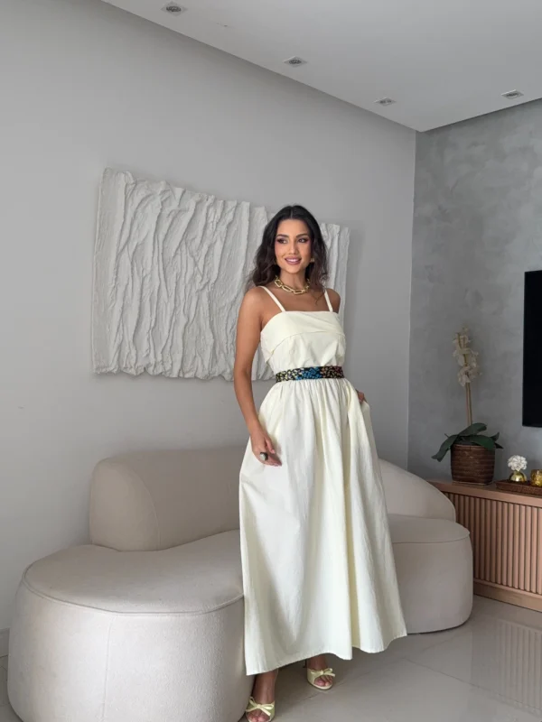 Vestido Adelia Amarelo
