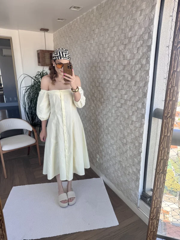 Vestido Larissa Amarelo