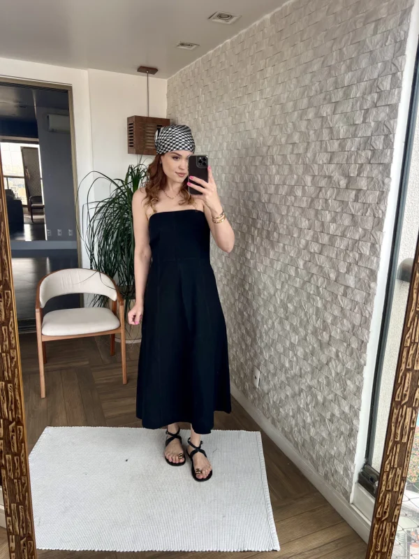 Vestido Thainara Preto