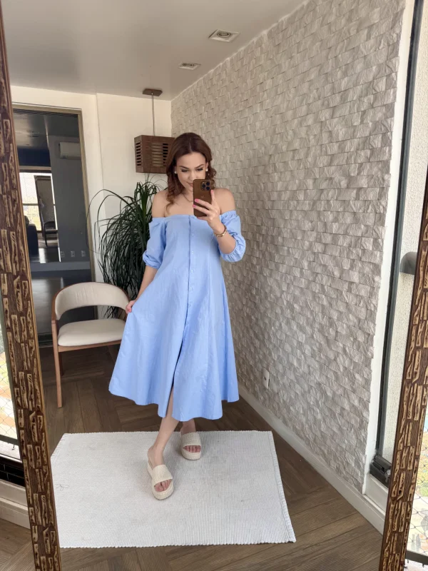 Vestido Larissa Azul