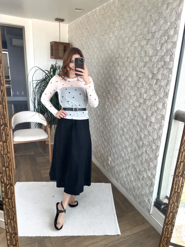 Blusa Valéria Poá