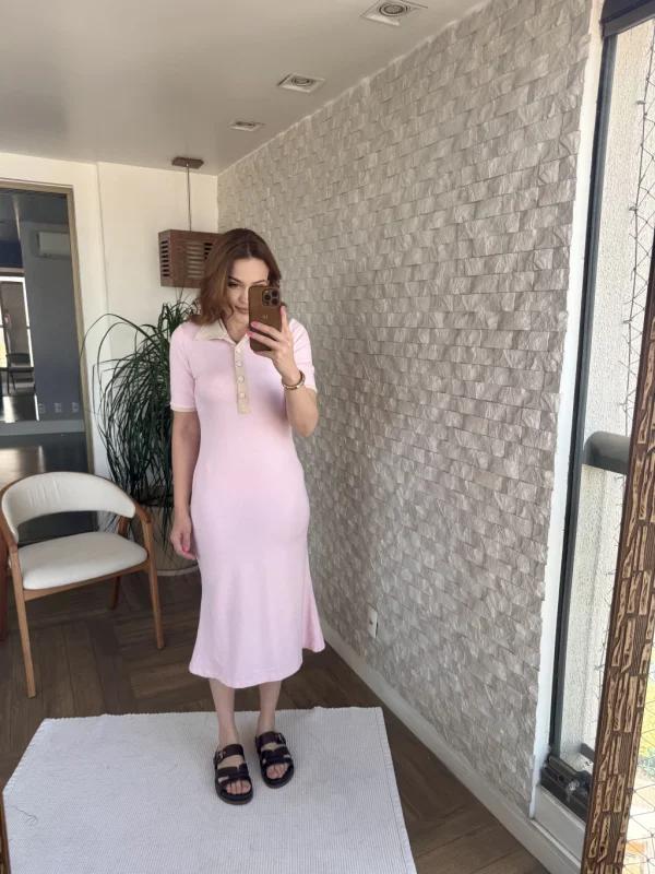 Vestido Cassiane Rosa