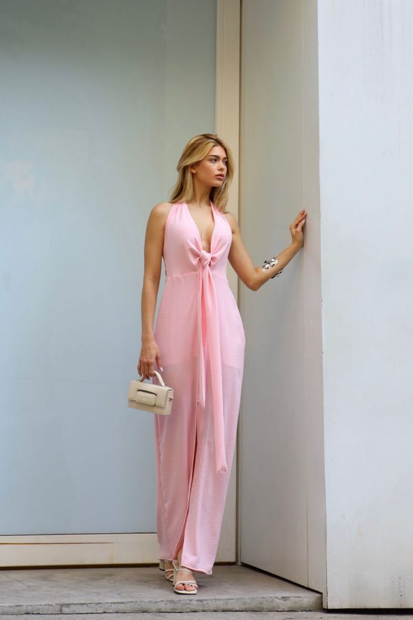 Vestido Natana Rosa Bebê