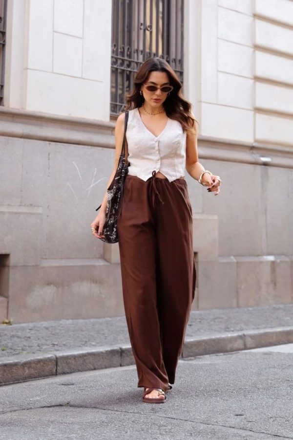 Calça Olívia Marrom