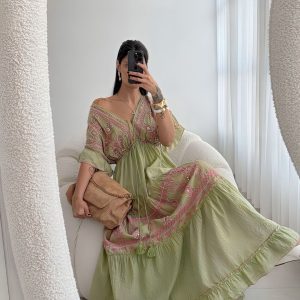 Vestido Louise Verde