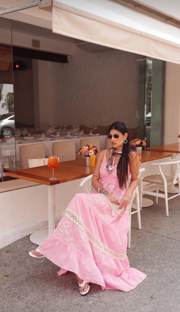 Vestido Samara Rosa