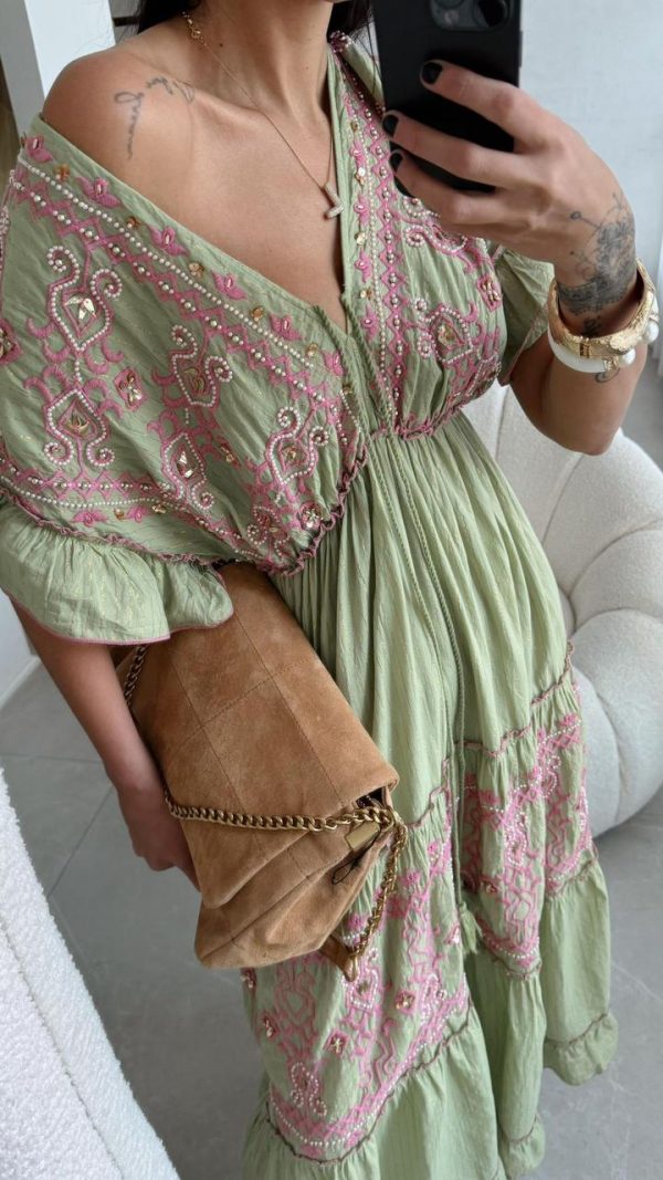 Vestido Louise Verde