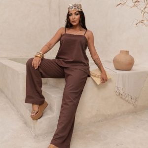 Conjunto Fernanda Marrom