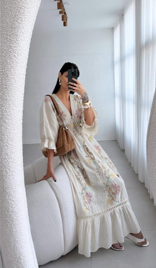 Vestido Rafaela Offwhite