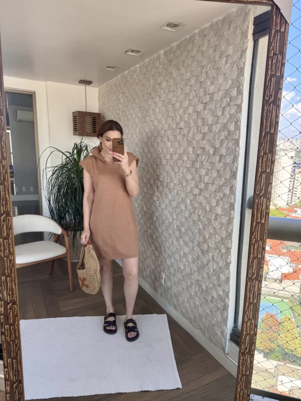 Vestido Bia Marrom