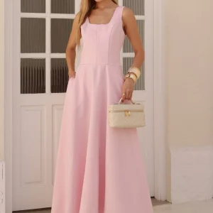 Vestido Yanca Rosa