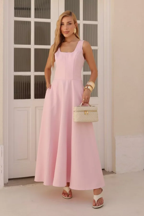 Vestido Yanca Rosa