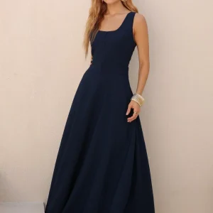 Vestido Yanca Azul Marinho