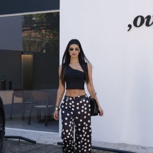 Calça Polka Dolts Preta