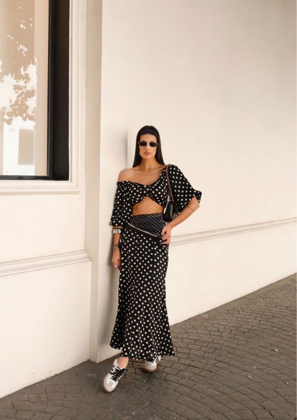 Conjunto Any Poá Preto