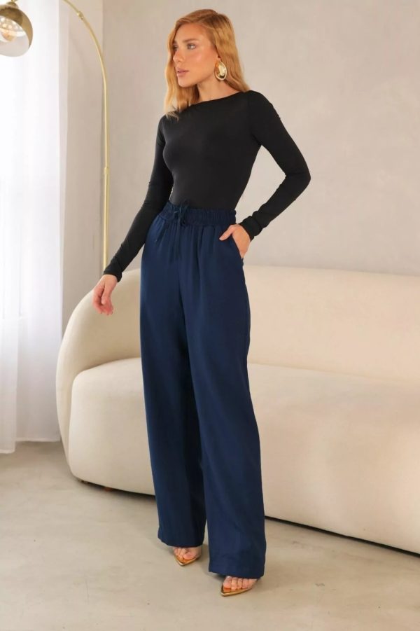 Calça Mariana Azul Marinho