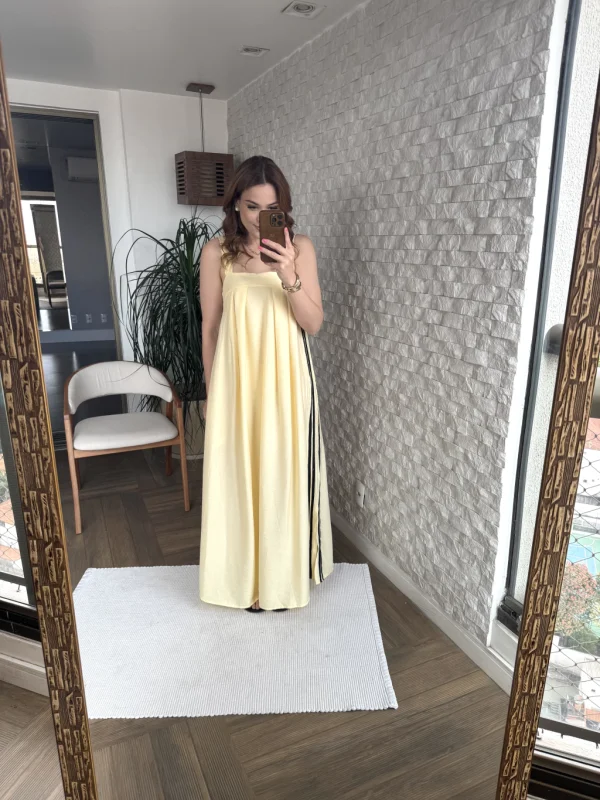 Vestido Jade Amarelo