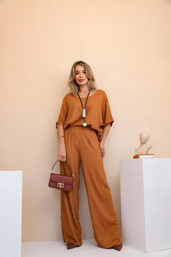 Conjunto Livia Caramelo