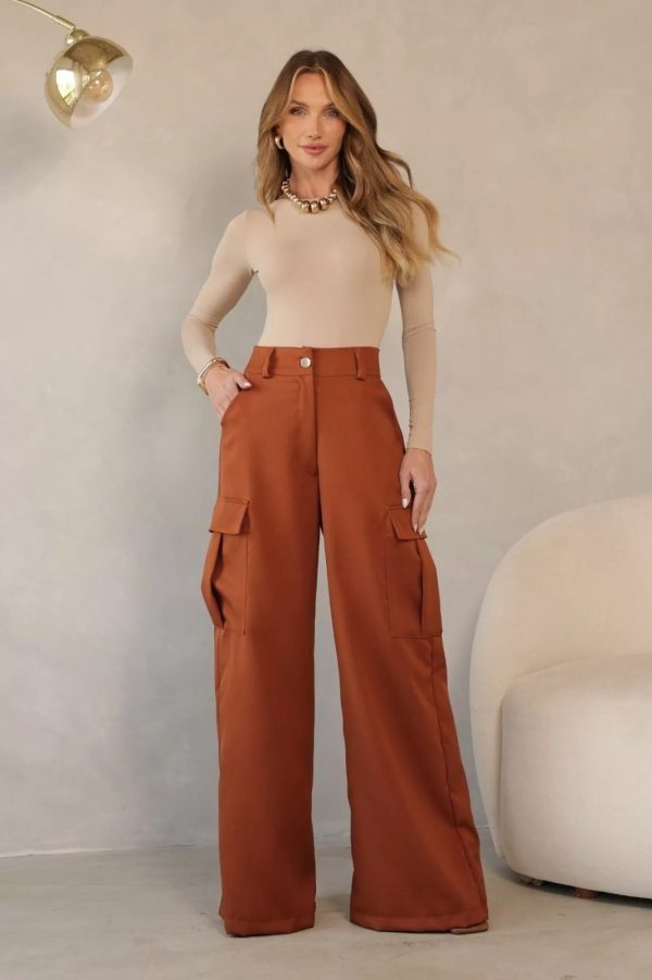 Calça Raquel Marrom