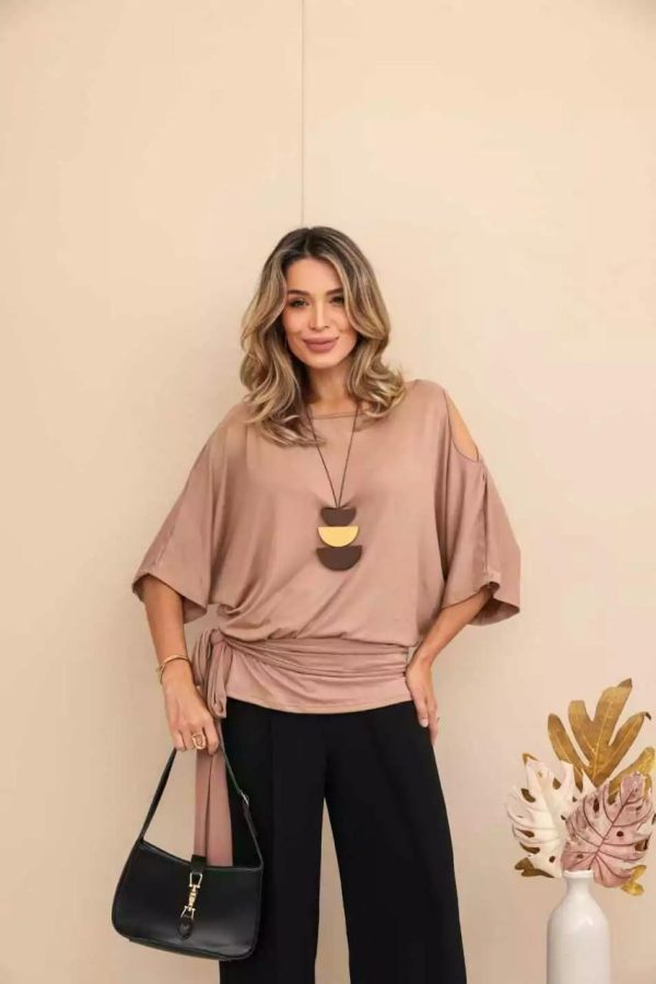 Blusa Karina Nude