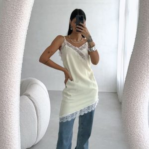 Minivest Clara Amarelo Manteiga
