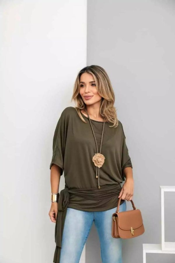 Blusa Karina Verde Militar
