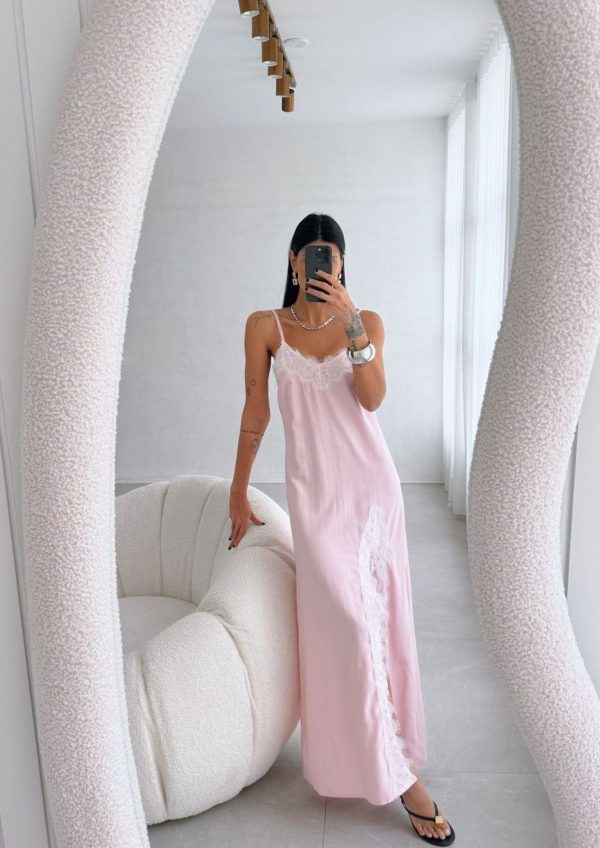 Vestido Nara Rosa Bebê
