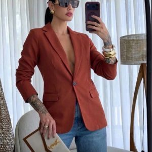 Blazer Sasha Marrom