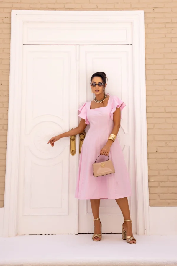 Vestido Sandy Rosa