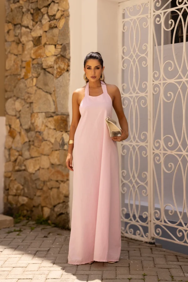 Vestido Kamily Rosa
