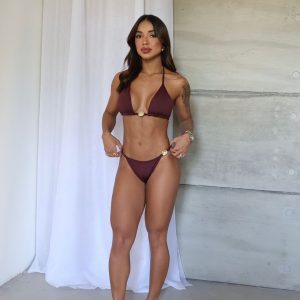 Biquíni Concha Marrom