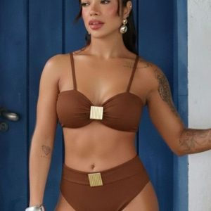 Biquíni Safira Marrom