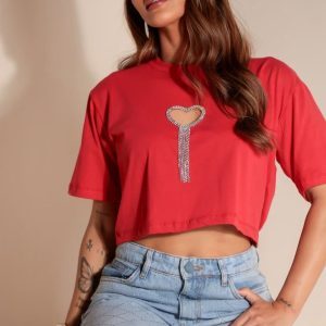 Cropped Thais Vermelho