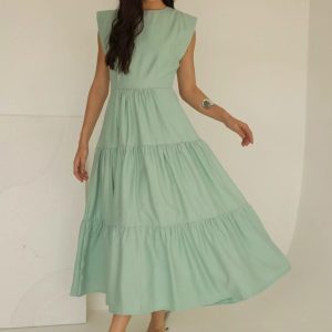 Vestido Brenda Verde Menta