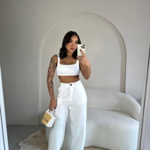 Calça Maitê Branco