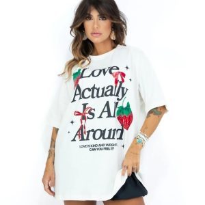 Camisetão Love Actually  Branca