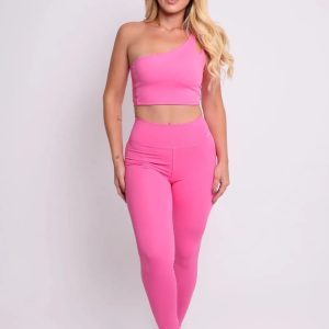 Calça Basic Harmony Rosa Chiclete