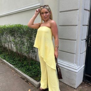 Conjunto Cinthia Amarelo