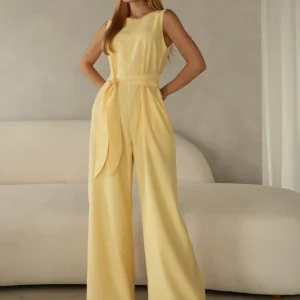 Macacão Sandra Amarelo