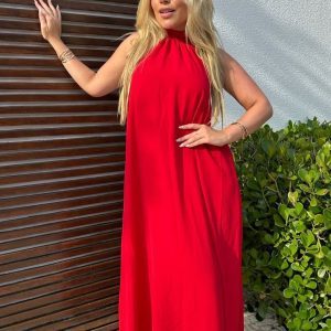 Vestido Clara Vermelho