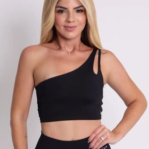 Cropped Mel Preto